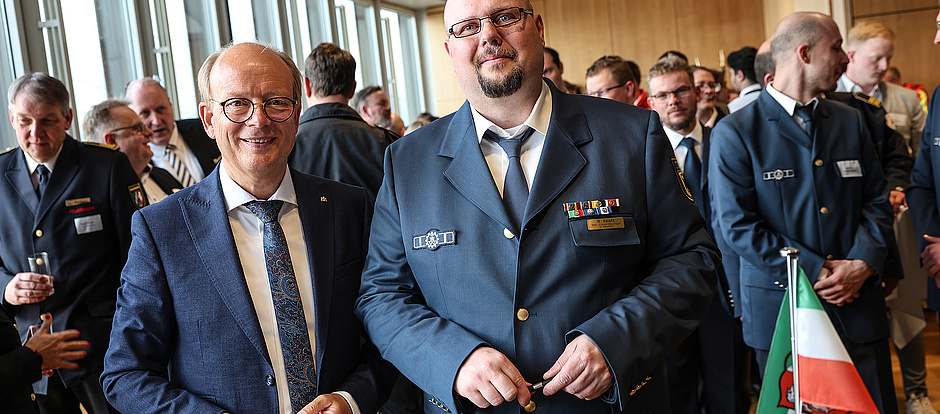 Eine besondere Ehre wurde kürzlich unserem Ortsverbandsmitglied Werner Halank zuteil. (Foto: Landtag NRW)